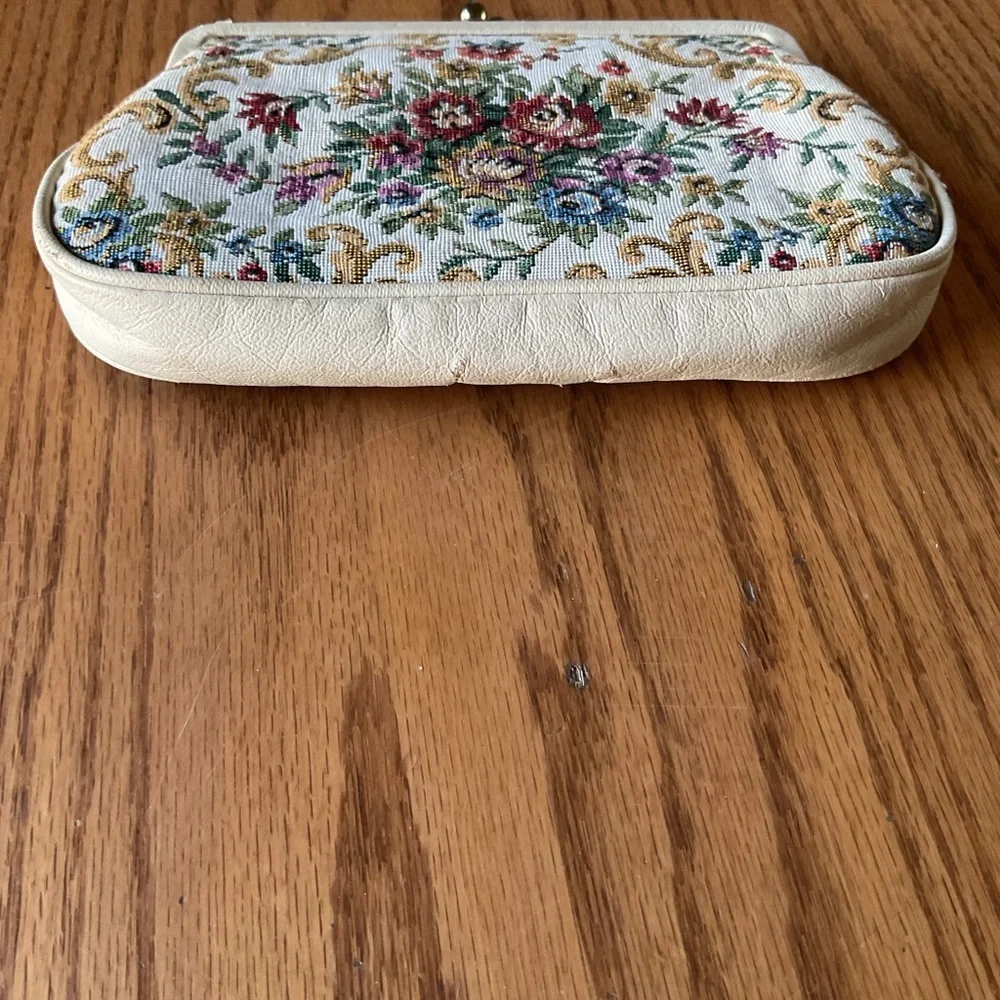 Floral Tapestry Clutch